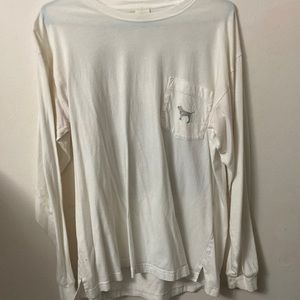 White long sleeve shirt